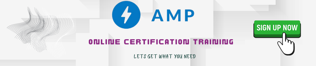 AMP Online Training